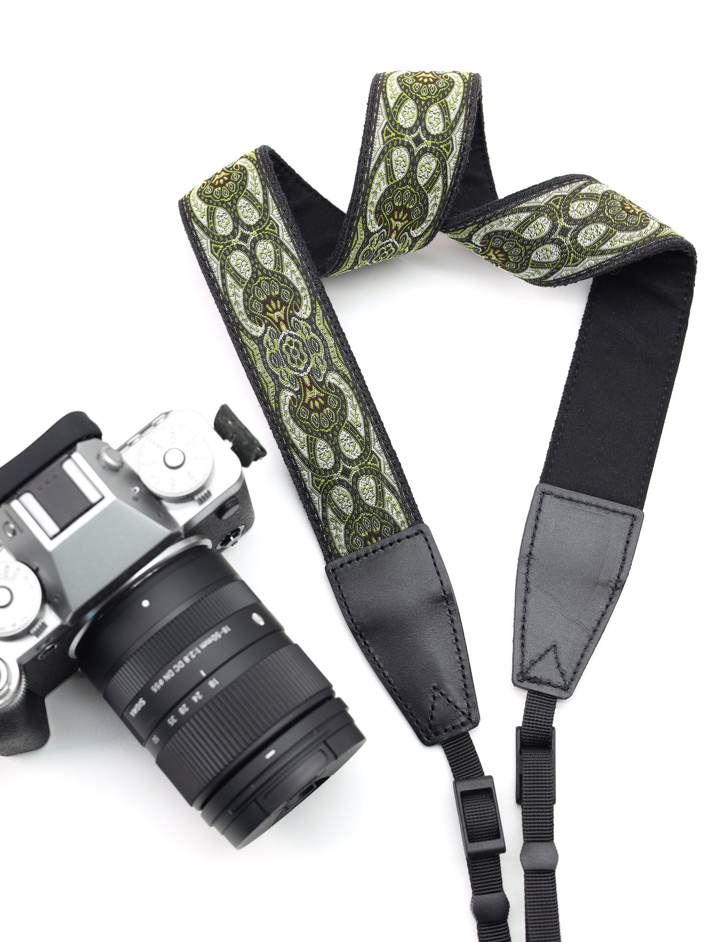 Embroidered Ribbon Camera Strap | Photography Accessories | Holiday Gift | 1.5“ Width